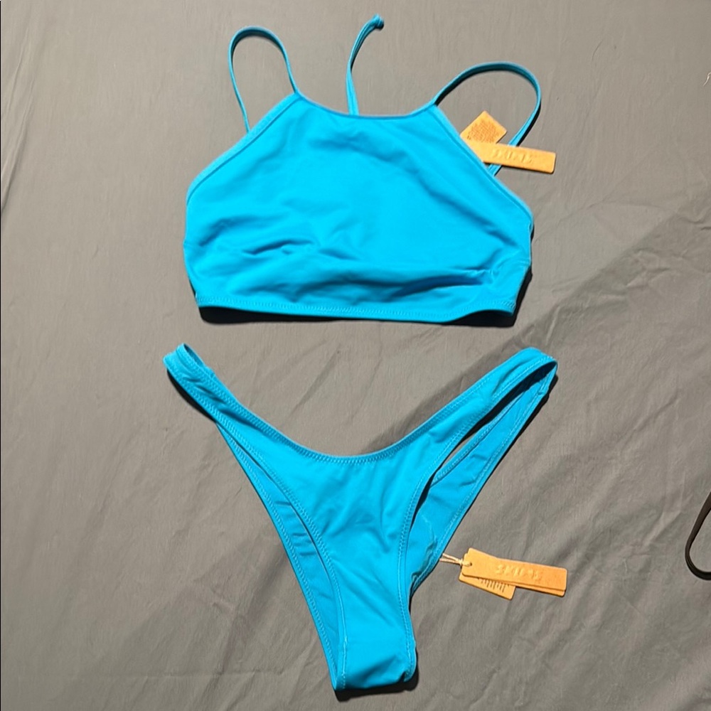 SKIMS Blue Bikini Set